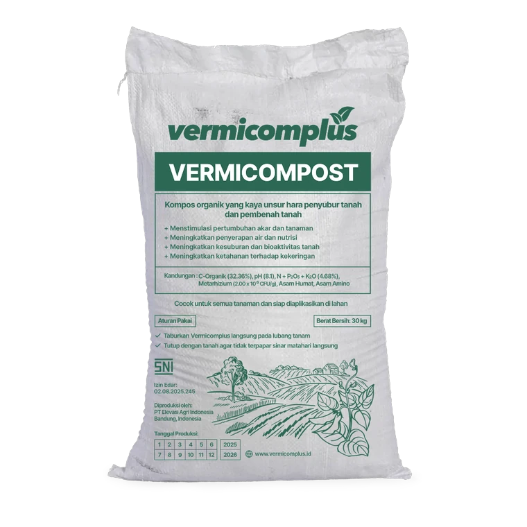 Vermicompost Murni packaging