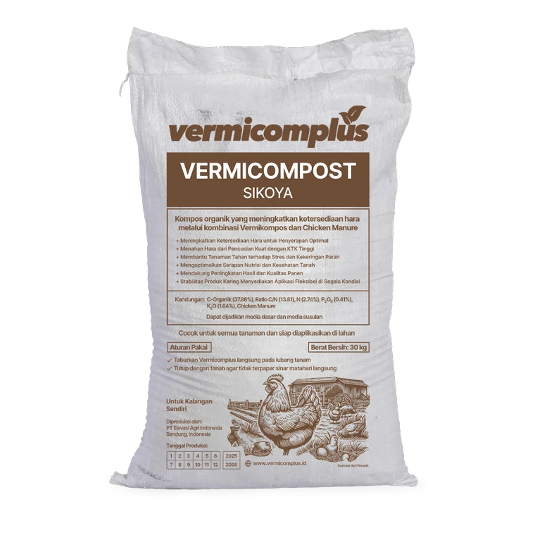 Vermicompost Sikoya packaging